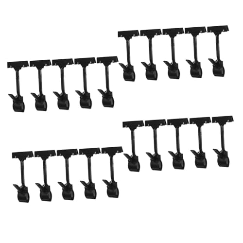 Homoyoyo 20 Stück Teiliges Verstellbare Kunststoff-schildhalter Clips Drehbare Preisschild Klammern für Supermarkt Ladentheke und Verkaufsregale Robuste Mehrzweck Preisschilder Halter für Homoyoyo 20 Stück Teiliges Verstellbare Kunststoff-schildhalter Clips Drehbare Preisschild Klammern für Supermarkt Ladentheke und Verkaufsregale Robuste Mehrzweck Preisschilder Halter für von Homoyoyo