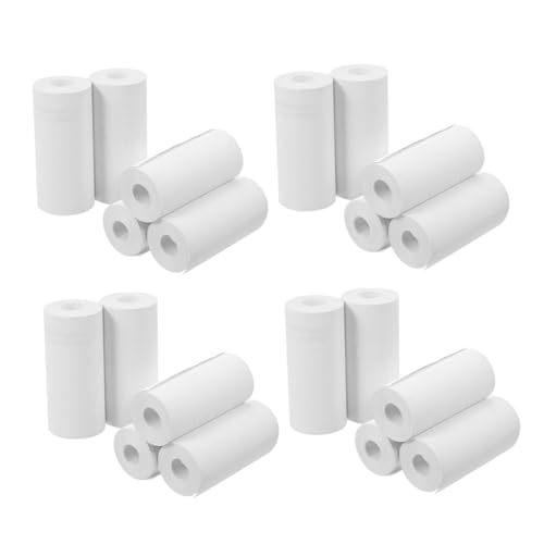 Homoyoyo 20 Stück Thermopapier Weißes Hitzeempfindliches Fotopapier für Sofortbildkameras und Fehlerkorrektur Kompatibel mit Tragbaren Druckern Langlebig und Einfach zu Verwenden Homoyoyo 20 Stück Thermopapier Weißes Hitzeempfindliches Fotopapier für Sofortbildkameras und Fehlerkorrektur Kompatibel mit Tragbaren Druckern Langlebig und Einfach zu Verwenden von Homoyoyo