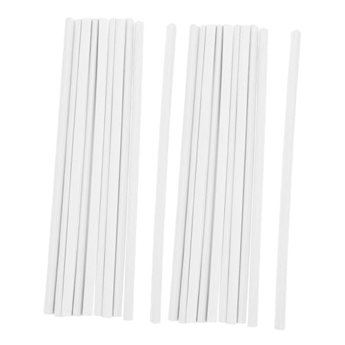 Homoyoyo 20 Stück Transparente Slide Grip Binding Bars für Dokumentenordner Langlebige Klemmschienen zum Abheften von Berichten Prüfungen und Bürounterlagen für Schnelles Organisieren von Homoyoyo