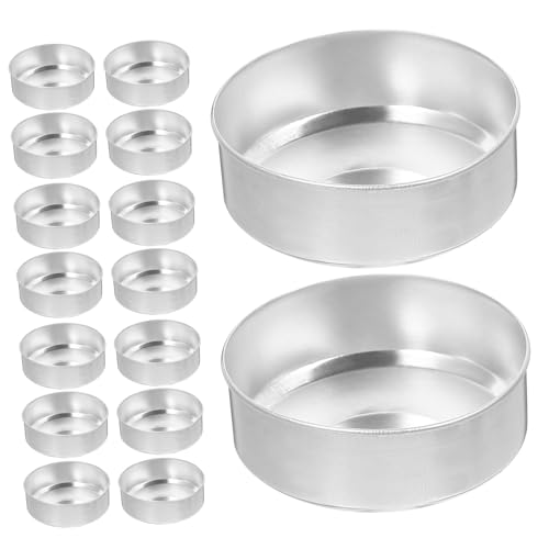 Homoyoyo 200 Stück Aluminium Teelicht Dosen Silber Leicht Hitzebeständig Leer Runde Kerzendosen für DIY Duftkerzenherstellung Kerzenhalter und Kerzenzubehör Vielseitig für Kerzen Homoyoyo 200 Stück Aluminium Teelicht Dosen Silber Leicht Hitzebeständig Leer Runde Kerzendosen für DIY Duftkerzenherstellung Kerzenhalter und Kerzenzubehör Vielseitig für Kerzen von Homoyoyo