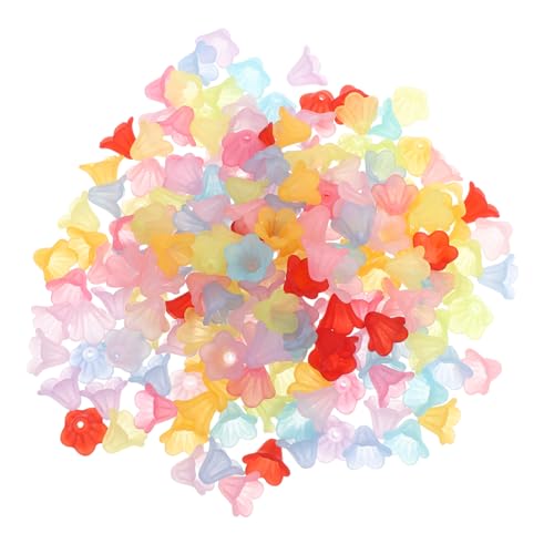 Homoyoyo 200 Stück Bunte Acryl Bead Caps mit Mattem Fünfblättrigem Blumenmotiv Langlebig und Vielseitig für Schmuckherstellung als Spacer für Armbänder Halsketten und Ohrringe DIY Homoyoyo 200 Stück Bunte Acryl Bead Caps mit Mattem Fünfblättrigem Blumenmotiv Langlebig und Vielseitig für Schmuckherstellung als Spacer für Armbänder Halsketten und Ohrringe DIY von Homoyoyo