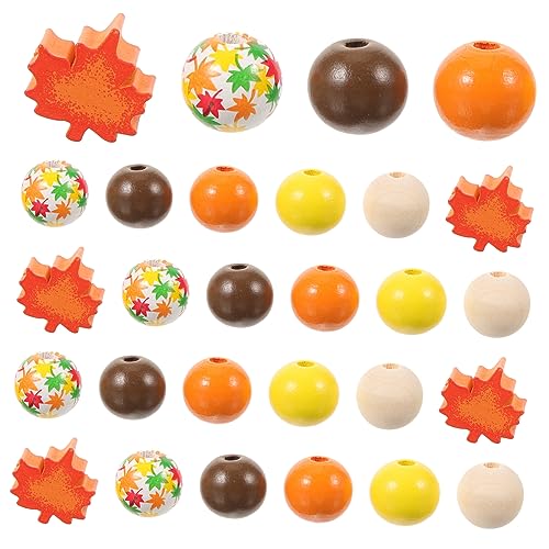 Homoyoyo 200 Stück Große Runde Holzperlen mit Natürliche Holzperlen für Bastelarbeiten Schmuckherstellung DIY Ernte Dekoration Herbstliche Farmhouse Perlen für Kreative Projekte Homoyoyo 200 Stück Große Runde Holzperlen mit Natürliche Holzperlen für Bastelarbeiten Schmuckherstellung DIY Ernte Dekoration Herbstliche Farmhouse Perlen für Kreative Projekte von Homoyoyo