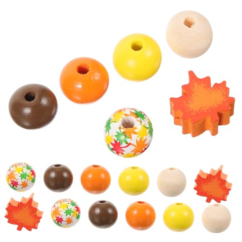 Homoyoyo 200 Stück Herbst Holzperlen Rund Natürliche Bastelperlen für Schmuckherstellung DIY Familienfeier Dekoration Holzperlen Sicher Langlebig und Vielseitig Homoyoyo 200 Stück Herbst Holzperlen Rund Natürliche Bastelperlen für Schmuckherstellung DIY Familienfeier Dekoration Holzperlen Sicher Langlebig und Vielseitig von Homoyoyo
