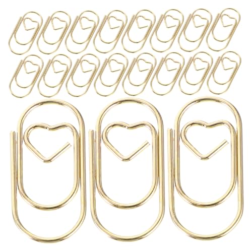 Homoyoyo 200 Stück Herzförmige Metallklammern Mini Büroklammern aus Robustem Stahl Vielseitige Love Shaped Lesezeichen und Seitenmarker für Dokumente Scrapbooks Bürobedarf Homoyoyo 200 Stück Herzförmige Metallklammern Mini Büroklammern aus Robustem Stahl Vielseitige Love Shaped Lesezeichen und Seitenmarker für Dokumente Scrapbooks Bürobedarf von Homoyoyo