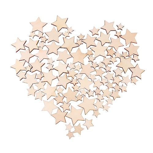 Homoyoyo 200 Stück Holz Dekorationen Mix Holzchips für DIY Basteln Hochzeit Party Weihnachtsdeko Langlebig Sicher Kreative Handwerksverzierung Homoyoyo 200 Stück Holz Dekorationen Mix Holzchips für DIY Basteln Hochzeit Party Weihnachtsdeko Langlebig Sicher Kreative Handwerksverzierung von Homoyoyo