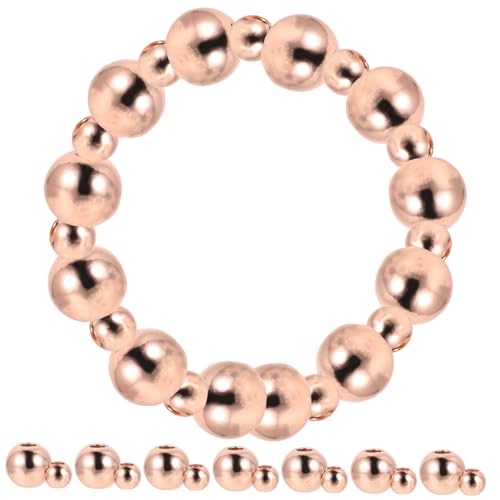 Homoyoyo 200 Stück Kupfer Spacer Perlen Korrosionsbeständige Metallperlen für Schmuckherstellung Leicht Elegant DIY Armbänder Halsketten Zubehör zum Auffädeln und Basteln Homoyoyo 200 Stück Kupfer Spacer Perlen Korrosionsbeständige Metallperlen für Schmuckherstellung Leicht Elegant DIY Armbänder Halsketten Zubehör zum Auffädeln und Basteln von Homoyoyo