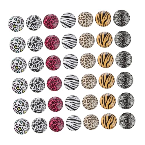 Homoyoyo 200 Stück Leopardenmuster Glas patches DIY Schmuckanhänger Glassteine für Halsketten Armbänder Bastelzubehör Vielseitig Einsetzbar Homoyoyo 200 Stück Leopardenmuster Glas patches DIY Schmuckanhänger Glassteine für Halsketten Armbänder Bastelzubehör Vielseitig Einsetzbar von Homoyoyo