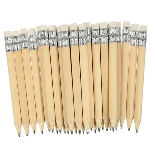 Homoyoyo 200 Stück Mini Holzbleistifte mit Radiergummi Kurze Golfbleistifte Vorgehärtet Praktisch und Tragbar für Golfscore Outdoor aktivitäten Büro Klassenzimmerbedarf Homoyoyo 200 Stück Mini Holzbleistifte mit Radiergummi Kurze Golfbleistifte Vorgehärtet Praktisch und Tragbar für Golfscore Outdoor aktivitäten Büro Klassenzimmerbedarf von Homoyoyo