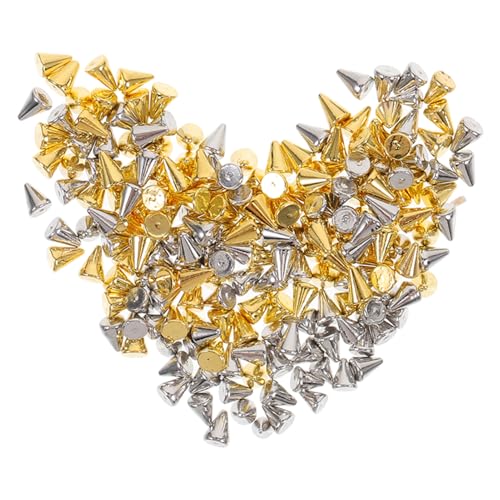 Homoyoyo 200 Stück Nagelkunst Charms Metallverzierungen für Maniküre Silberne und Goldene Nail Gems für Diy Nailart und Kreative Dekorationen Homoyoyo 200 Stück Nagelkunst Charms Metallverzierungen für Maniküre Silberne und Goldene Nail Gems für Diy Nailart und Kreative Dekorationen von Homoyoyo
