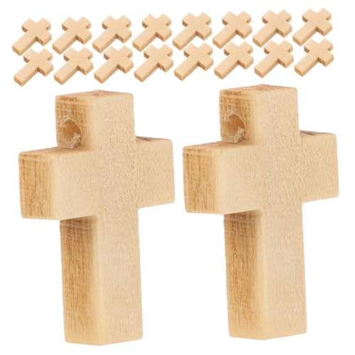 Homoyoyo 200 Stück Natürliche Holzkreuz Anhänger Mini Unbehandelte Holzperlen für Schmuckherstellung Rustikale Diy Charms für Armbänder Halsketten Spirituelle und Weihnachtsdekoration Homoyoyo 200 Stück Natürliche Holzkreuz Anhänger Mini Unbehandelte Holzperlen für Schmuckherstellung Rustikale Diy Charms für Armbänder Halsketten Spirituelle und Weihnachtsdekoration von Homoyoyo