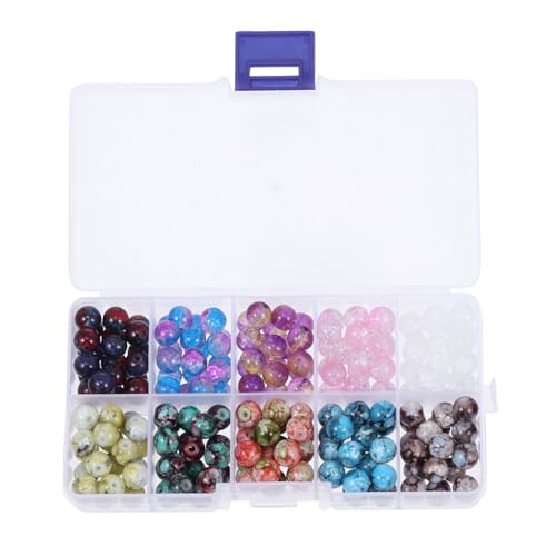 Homoyoyo 200 Stück Natürliche Steinperlen DIY Schmuckherstellung Lose Spacer Perlen Farben für Armband Halskette Basteln Schmuck Zubehör Homoyoyo 200 Stück Natürliche Steinperlen DIY Schmuckherstellung Lose Spacer Perlen Farben für Armband Halskette Basteln Schmuck Zubehör von Homoyoyo