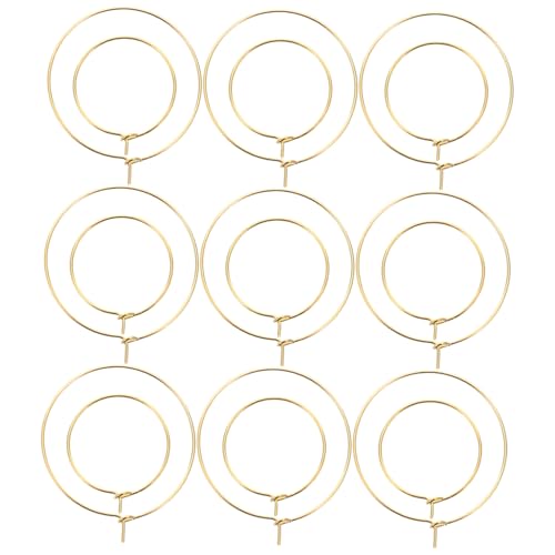 Homoyoyo 200 Stück Ohrring Creolen Runde Schmuckzubehör DIY Ohrhaken Ringe aus Eisen für Einsteiger und Bastler Langlebige Kreolen Basis für Individuelle Ohrringgestaltung Homoyoyo 200 Stück Ohrring Creolen Runde Schmuckzubehör DIY Ohrhaken Ringe aus Eisen für Einsteiger und Bastler Langlebige Kreolen Basis für Individuelle Ohrringgestaltung von Homoyoyo