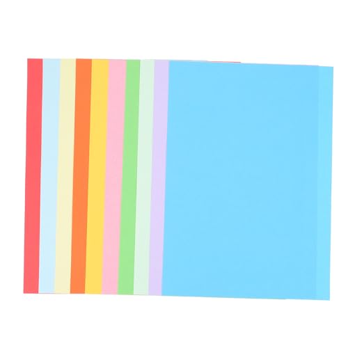 Homoyoyo 200 Stück Origami Papier Doppelseitiges Bastelpapier für Farbenfrohe Faltpapiere für DIY und Handwerk für Kindergarten und Schule Farben von Homoyoyo