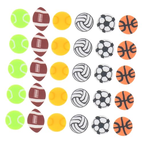 Homoyoyo 200 Stück Sport Themen Perlen Weiche Polymer Perlen für Armbänder und Fußball Basketball Baseball Rugby für DIY Schmuckherstellung und Bastelprojekte Homoyoyo 200 Stück Sport Themen Perlen Weiche Polymer Perlen für Armbänder und Fußball Basketball Baseball Rugby für DIY Schmuckherstellung und Bastelprojekte von Homoyoyo