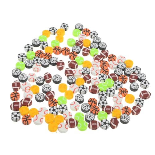 Homoyoyo 200 Stück Sportliche Polymer Perlen zum Schmuckbasteln Vielseitige DIY Perlen für Armbänder Halsketten Ohrringe Robuste Glatte Oberfläche Bunte Charms für Kreative Homoyoyo 200 Stück Sportliche Polymer Perlen zum Schmuckbasteln Vielseitige DIY Perlen für Armbänder Halsketten Ohrringe Robuste Glatte Oberfläche Bunte Charms für Kreative von Homoyoyo