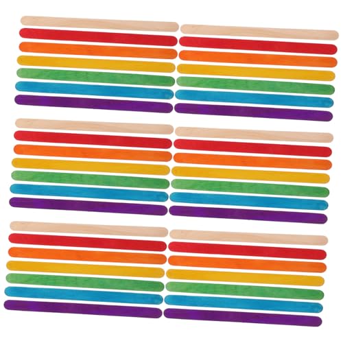 Homoyoyo 200 Stück Teiliges Bunte Holzstäbchen zum Basteln Lange Eisstiele aus Robustem Holz für DIY Kunstprojekte Kinderhandwerk Kreative Spiele Vielseitig und Langlebig Farbenfrohe Homoyoyo 200 Stück Teiliges Bunte Holzstäbchen zum Basteln Lange Eisstiele aus Robustem Holz für DIY Kunstprojekte Kinderhandwerk Kreative Spiele Vielseitig und Langlebig Farbenfrohe von Homoyoyo