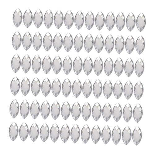 Homoyoyo 200Stücke Acryl Strasssteine DIY Bastelset Farbige Selbstklebende Dekoration für Kleidung Handwerk Hochwertige Einfach zu Verwenden von Homoyoyo
