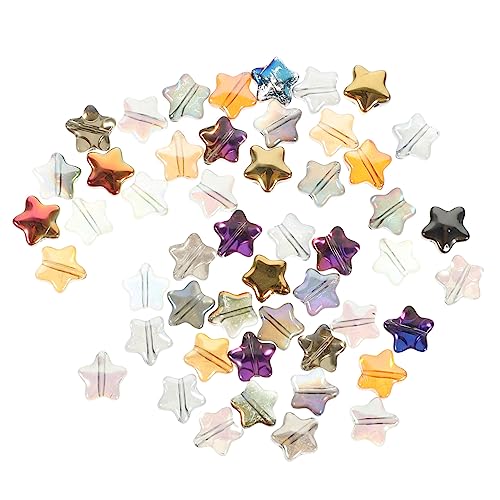 Homoyoyo 200Stücke DIY Glasperlen Sternform Spacer Perlen für Schmuckherstellung Armbänder für Bastelprojekte Homoyoyo 200Stücke DIY Glasperlen Sternform Spacer Perlen für Schmuckherstellung Armbänder für Bastelprojekte von Homoyoyo