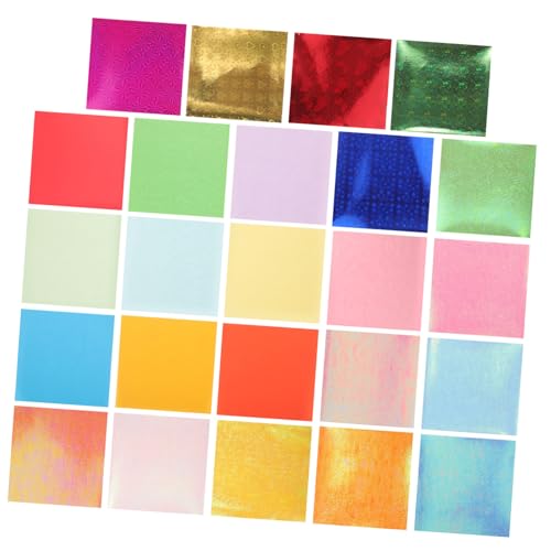 Homoyoyo 200Stücke Farbige Faltpapiere Dekoratives Origami Bastelpapierset Malpapier Für DIY Projekte Basteln Mit Kindern Hochwertiges Bastelpapier Verschiedenen Farben Und Mustern von Homoyoyo
