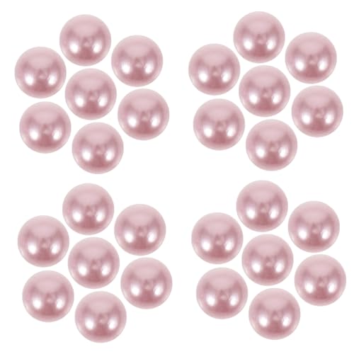 Homoyoyo 200Stücke Flache Rückseiten Perlen DIY Kunstperlen für Schmuck und Bastelprojekte für Nagelstudios Hochzeiten und Heimdekorationen Sanftem von Homoyoyo