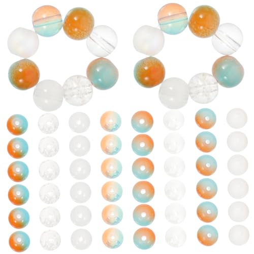 Homoyoyo 200Stücke Runde Glasperlen Knistern DIY Armbandperlen für Schmuckherstellung Handgefertigte Halsketten und Bastelprojekte Verschiedenen Farben Homoyoyo 200Stücke Runde Glasperlen Knistern DIY Armbandperlen für Schmuckherstellung Handgefertigte Halsketten und Bastelprojekte Verschiedenen Farben von Homoyoyo