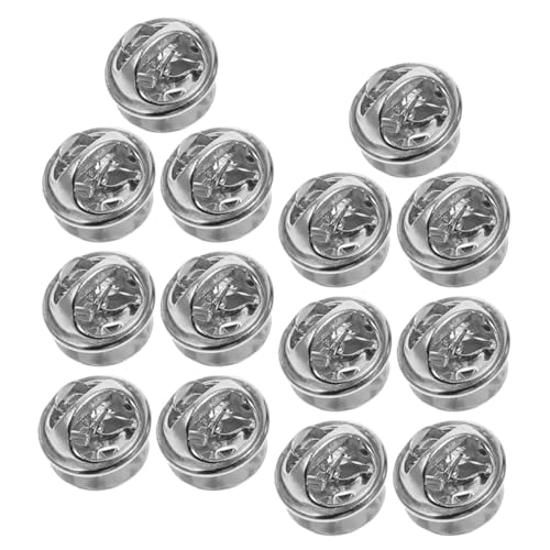 Homoyoyo 20Stücke Anstecknadeln Broschennadel Rückseite für DIY Schmuck Sicherheitsnadeln mit Schmetterlingsförmigem Griff für Krawatten Abzeichen und Namensschilder von Homoyoyo