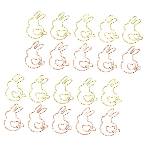 Homoyoyo 20Stücke Cartoon Büroklammern Kreative Markierungsclips Für Bürobedarf Farbenfrohe Büroklammern Und Roségold Für Schule Und Zuhause Homoyoyo 20Stücke Cartoon Büroklammern Kreative Markierungsclips Für Bürobedarf Farbenfrohe Büroklammern Und Roségold Für Schule Und Zuhause von Homoyoyo