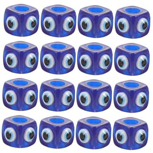Homoyoyo 20Stücke Distanzperlen Mit Augen Kunststoffperlen Lose Anhänger Für Schmuckherstellung Basteln Von Armbändern Und Halsketten Homoyoyo 20Stücke Distanzperlen Mit Augen Kunststoffperlen Lose Anhänger Für Schmuckherstellung Basteln Von Armbändern Und Halsketten von Homoyoyo