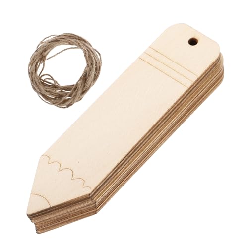 Homoyoyo 20Stücke Holz Lesezeichen Blanko DIY Holzformen Basteln Leere Unvollendete Holzschilder Für Kreative Dekoration Geschenkanhänger Und Lesezeichen Für Partys Homoyoyo 20Stücke Holz Lesezeichen Blanko DIY Holzformen Basteln Leere Unvollendete Holzschilder Für Kreative Dekoration Geschenkanhänger Und Lesezeichen Für Partys von Homoyoyo
