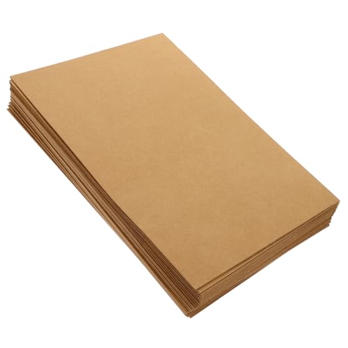 Homoyoyo 20Stücke Kraftpapier Dokumentenordner Verschleißfest Langlebig zur Organisation von Unterlagen Beschriftbar für Nutzung Büroaccessoires von Homoyoyo