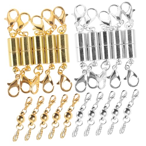 Homoyoyo 20Stücke Magnetische Schmuckverschlüsse Für DIY Armbänder Und Halsketten Magnetische Verbindungszubehör Kugel Magnetverschluss Für Schmuckherstellung Und Projekte von Homoyoyo