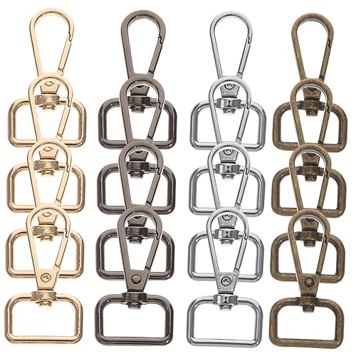 Homoyoyo 20Stücke Metall Hummerkrallenverschluss D Ring Drehverschluss Für DIY Kunsthandwerk Und Antikgrün Für Schlüsselanhänger Und Mehr Homoyoyo 20Stücke Metall Hummerkrallenverschluss D Ring Drehverschluss Für DIY Kunsthandwerk Und Antikgrün Für Schlüsselanhänger Und Mehr von Homoyoyo