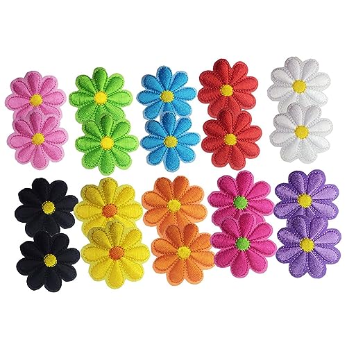 Homoyoyo 20Stücke Sonnenblumen Patches Bestickte Aufnäher Zum Aufbügeln Für DIY Kleidung Rucksäcke Jeans Und Jacken Gelb Rot Helllila Fruchtgrün Homoyoyo 20Stücke Sonnenblumen Patches Bestickte Aufnäher Zum Aufbügeln Für DIY Kleidung Rucksäcke Jeans Und Jacken Gelb Rot Helllila Fruchtgrün von Homoyoyo