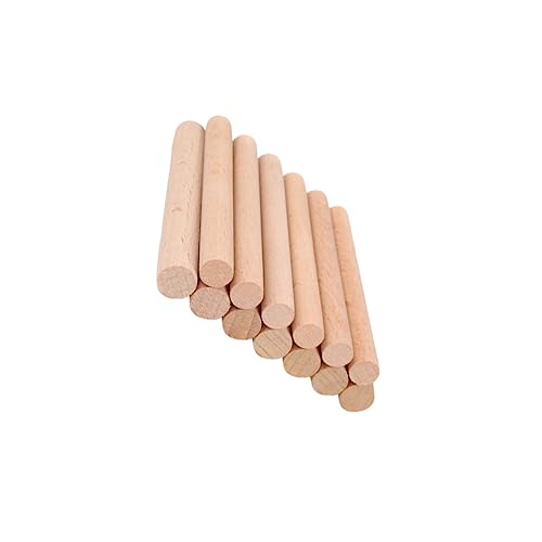Homoyoyo 20Stücke Stäbe Runde Holzstäbe für DIY Bastelarbeiten Langlebig Glatte Oberfläche für Holzbearbeitung Spielzeugbau und Projekte Homoyoyo 20Stücke Stäbe Runde Holzstäbe für DIY Bastelarbeiten Langlebig Glatte Oberfläche für Holzbearbeitung Spielzeugbau und Projekte von Homoyoyo