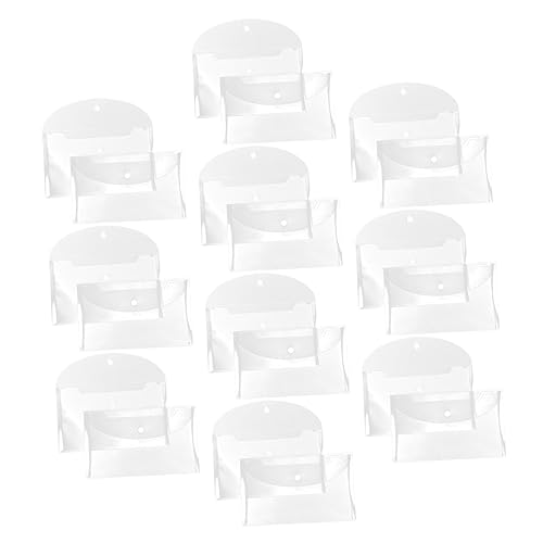 Homoyoyo 20Stücke Transparente Dokumenten Organizer Für Papiere Fächermappe Für Rechnungen Und Belege Praktischer Dateiordner Für Büro Und Zuhause von Homoyoyo