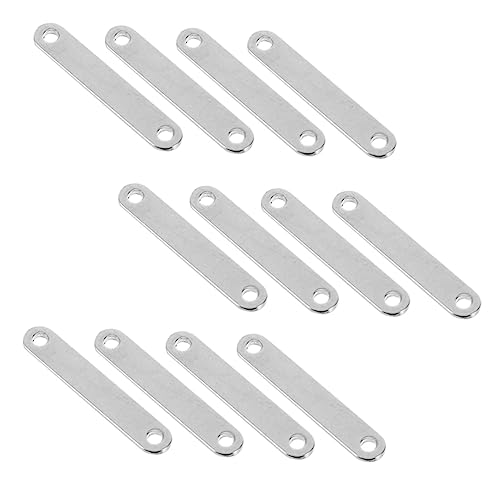 Homoyoyo 20Stücke Verbindungsstücke für DIY Schmuckherstellung Anhänger Links für Armbänder und Zubehör mit Löchern für Designs von Homoyoyo