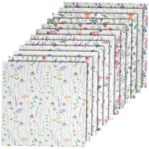 Homoyoyo 24 Blatt Blumenmuster Scrapbook Papier Ästhetisches Bastelpapier für Kreative Projekte Vielseitig Einsetzbar für Scrapbooking Kartenherstellung und DIY Dekoration Homoyoyo 24 Blatt Blumenmuster Scrapbook Papier Ästhetisches Bastelpapier für Kreative Projekte Vielseitig Einsetzbar für Scrapbooking Kartenherstellung und DIY Dekoration von Homoyoyo