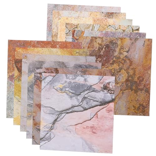 Homoyoyo 24 Blatt DIY Einseitiges Hintergrundpapier mit Natürlichem Steinmuster Scrapbook Papier aus Hochwertigem Papier für Handarbeit Grußkarten Origami und Geschenkverpackung Homoyoyo 24 Blatt DIY Einseitiges Hintergrundpapier mit Natürlichem Steinmuster Scrapbook Papier aus Hochwertigem Papier für Handarbeit Grußkarten Origami und Geschenkverpackung von Homoyoyo