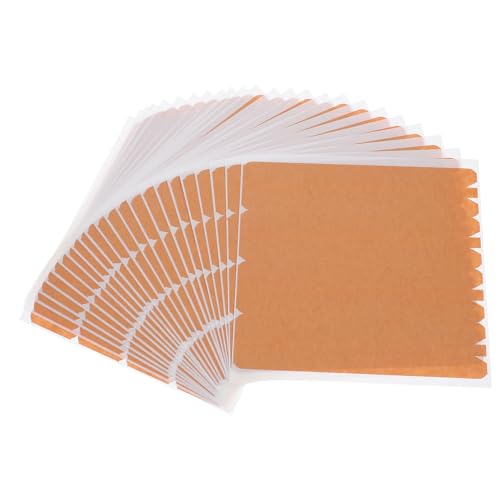 Homoyoyo 24 Blatt Kartonverschlussband Verpackungsband für den Versand Beutelverschlussband Hochleistungs-Klebebandverpackung Versandklebeband Klebeband für Verpackungskartons Kraftpapier von Homoyoyo