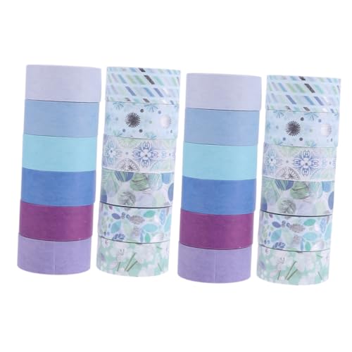 Homoyoyo 24 Rollen Teiliges Washi Tape Set Dekoratives Klebeband Dünn Leicht Abreißbar ohne Rückstände für Scrapbooking DIY Bastelprojekte Planer Journal Verschönerung Homoyoyo 24 Rollen Teiliges Washi Tape Set Dekoratives Klebeband Dünn Leicht Abreißbar ohne Rückstände für Scrapbooking DIY Bastelprojekte Planer Journal Verschönerung von Homoyoyo
