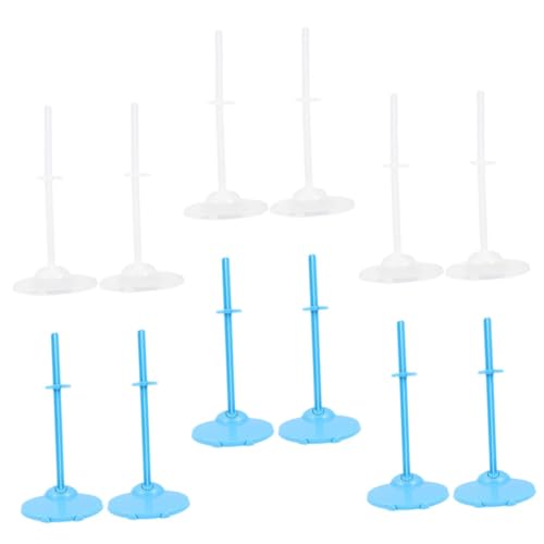 Homoyoyo 24stücke Puppenständer Für Actionfiguren Kleine Puppe Unterstützt Halter Ständer Für Figuren Präsentationsständer Für Shop Tisch Oder Regal Mit Griff Sicher Und Stabil von Homoyoyo