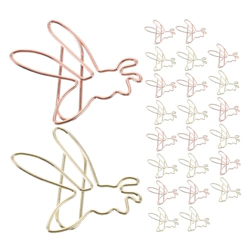Homoyoyo 24 Stück Bienenstift büroklammern einzigartige Papierklammern kleine Papierklammer Niedliche Büroklammer aus Metall Papierclips süße Dokumentenklammern Dokumentclips Zinklegierung Homoyoyo 24 Stück Bienenstift büroklammern einzigartige Papierklammern kleine Papierklammer Niedliche Büroklammer aus Metall Papierclips süße Dokumentenklammern Dokumentclips Zinklegierung von Homoyoyo