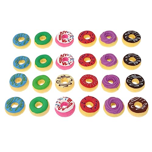 Homoyoyo 24 Stück Bunte Donut Radiergummis für Kreative Radiergummis im Set für Schule und Spiel Lustige und Praktische Schulbedarf für Kleine Schüler Homoyoyo 24 Stück Bunte Donut Radiergummis für Kreative Radiergummis im Set für Schule und Spiel Lustige und Praktische Schulbedarf für Kleine Schüler von Homoyoyo