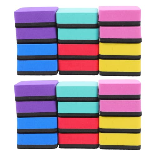 Homoyoyo 24 Stück Bunte Eva Filz Radierer für Schule Büro Zuhause Leiser Tragbarer Radiergummi mit Praktischem Magnetverschluss Homoyoyo 24 Stück Bunte Eva Filz Radierer für Schule Büro Zuhause Leiser Tragbarer Radiergummi mit Praktischem Magnetverschluss von Homoyoyo