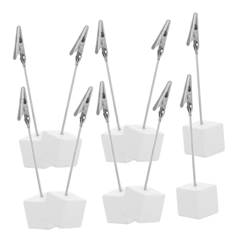 Homoyoyo 24 Stück Holz Memo Clip Halter mit Krokodilklemmen Stabiler Fotohalter für Notizen Platzkarten Vielseitig für Büro Hochzeit Events Praktisches und Dekoratives Zubehör von Homoyoyo