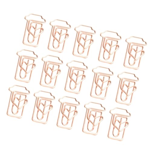 Homoyoyo 24 Stück Papierklammern in Kaffee Tassen Form Roségoldfarbene Büroklammern aus Stilvolle Lesezeichen Clips für Schule Büro Notizen und Kalendermarkierung Homoyoyo 24 Stück Papierklammern in Kaffee Tassen Form Roségoldfarbene Büroklammern aus Stilvolle Lesezeichen Clips für Schule Büro Notizen und Kalendermarkierung von Homoyoyo