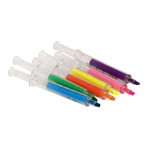 Homoyoyo 24 Stück Teiliges Bunter Textmarker Adorable Highlighter Marker für Schule und Zuhause Mitgebsel für Kindergeburtstage Kreative Schreibwerkzeuge Farben von Homoyoyo