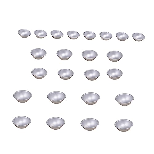 Homoyoyo 24 Stück Teiliges Halbkreis Badebomben Badeform für DIY Badezusätze Einfache Herstellung von Badekugeln und für Kreative Projekte Zuhause von Homoyoyo