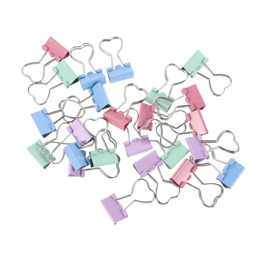 Homoyoyo 24 Stück Teiliges Herzförmige Metall Büroklammern Stilvolle Dokumentenhalter für Büro Schule und Zuhause Multifunktionale Organizer Clips für Akten Notizen und Journale Homoyoyo 24 Stück Teiliges Herzförmige Metall Büroklammern Stilvolle Dokumentenhalter für Büro Schule und Zuhause Multifunktionale Organizer Clips für Akten Notizen und Journale von Homoyoyo