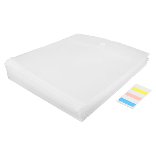 Homoyoyo 24 Stück Teiliges Kunststoff-binder-folder mit Sicherem Klettband und Etiketten Seitlich Ladbare Dokumententaschen für Scrapbooking Vielseitig für Bastelpapier und Schulordner Homoyoyo 24 Stück Teiliges Kunststoff-binder-folder mit Sicherem Klettband und Etiketten Seitlich Ladbare Dokumententaschen für Scrapbooking Vielseitig für Bastelpapier und Schulordner von Homoyoyo